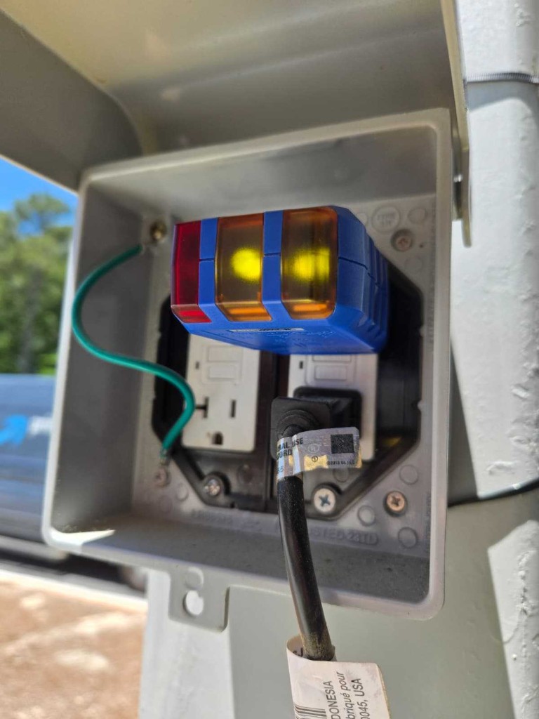 Electrical outlet and power testing